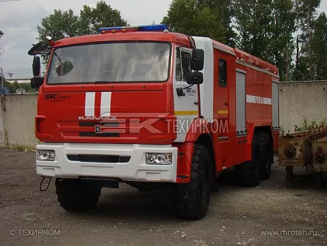 Автоцистерна пожарная АЦ-8-40(70) (43118) кабина салонного типа